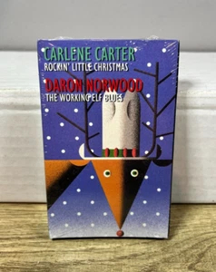 Carlene Carter - Rockin' Little Christmas - Cassette Single - Brand New Sealed - Picture 1 of 3