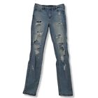Hollister Jeans Size 5 Hollister Super Skinny High Rise Distressed Destroyed