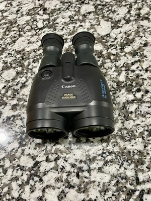 Canon 15x50 Image Stabilized Binoculars (Comes With Lens Covers & Padded Strap) - Image 1 of 4