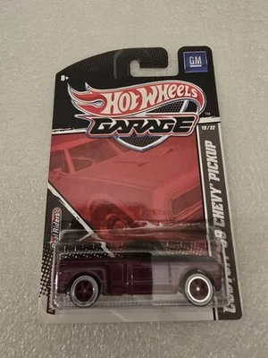 Camioneta Chevy Hot Wheels Garage Series Custom 69 pieza muy buena Foto 1 de 4