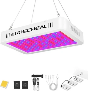 KOSCHEAL KS1200 LED Grow Light Full Spectrum, Plant with  - Picture 1 of 6