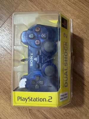 Ocean Blue PS2 Controller NEW - Image 1 of 4