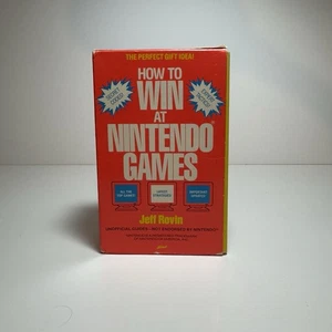 How To Win At Nintendo Games Books Jeff Rovin NES SNES Gameboy Vintage - Foto 1 di 16