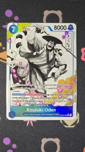 Kouzuki Oden Alt Art ST22-005 M OPTCG One Piece Ace & Newgate ST - Picture 1 of 2