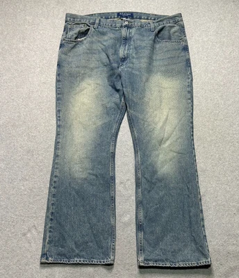 Jeans Arizona Para Hombre 42 X 29 Original Corte Bota Lavado Ligero 100% Algodón Azul Denim Foto 1 de 4