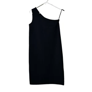 COS schwarzes nahtloses One-Shoulder-Etuikleid Damen XS neu mit Etikett klassisch - Bild 1 von 9