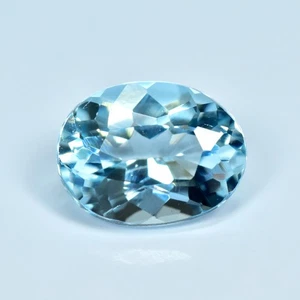 0.98Ct Eye-popping Blue Color Natural Aquamarine Loose Gemstone - Picture 1 of 1