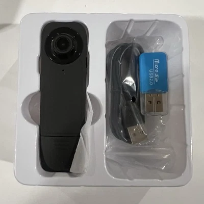 Mini Body Camera 1080P Police Body Camera with Memory Card,Body Worn Cam,Prem... - Image 1 of 4