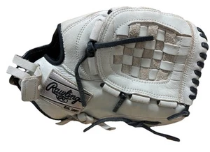 RAWLINGS Gold Glove Elite Woman's White 12" Fastpitch Softball Glove RHT GGEFP12 - Picture 1 of 5