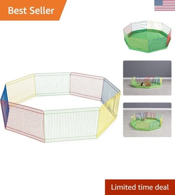 Parque infantil interactivo multicolor para mascotas - perfecto para hámsters, ratones y jerbos Foto 1 de 4