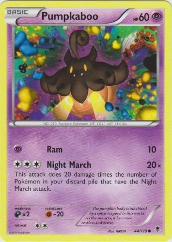 Pumpkaboo - 44/119 - Common - Lightly Played - Image 1 of 1