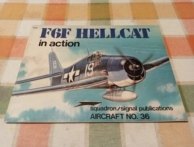 F6F Hellcat In Action Aircraft n. 36 Squadron Signal Publications - Immagine 1 di 4