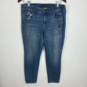 Loft Modern Skinny Petite Paint Splatter Jeans - Bild 1 von 5
