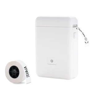 Máquina para hacer etiquetas vretti con cinta HP2 impresora de etiquetas portátil Bluetooth para... - Imagen 1 de 6