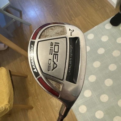 Adams Golf Idea A12 OS #2 Hybrid 17° Club, Grafalloy Prolaunch Blue 60 Reg Flex - Image 1 of 4