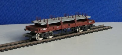 Lima 305630 Rail Carrier Wagon in Brown Livery, Excellent, Boxed - Image 1 of 4
