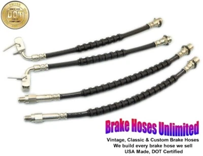 BRAKE HOSE SET Lincoln Mark V, 1977 1978 1979 - Image 1 of 2