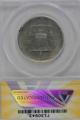 1926  .50   ANACS   AU 53  SESQUICENTENNIAL  Classic Silver Commemorative  - Image 1 of 2
