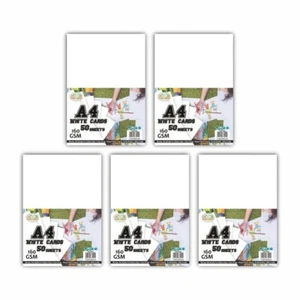 250 Sheets A4 White Card 160GSM Thick Printing Paper Lasers Inkjets Copiers DIY - Picture 1 of 16