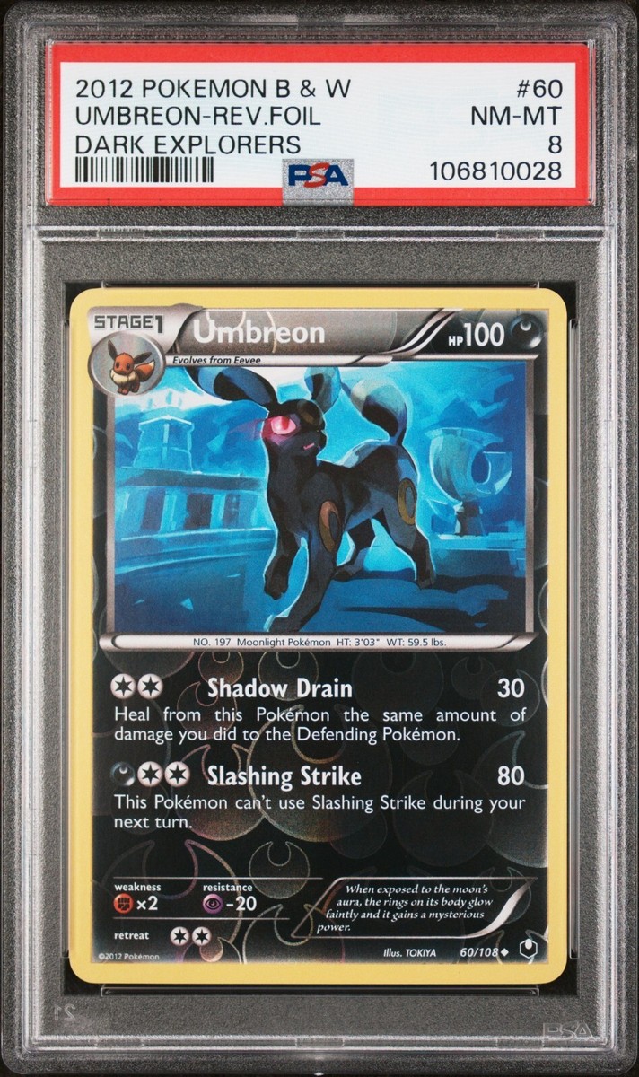Pokémon TCG Professional Sports Authenticator (PSA) Dark