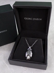 GEORG JENSEN Heritage Collection STERLING SILVER 2008 PENDANT of The Year w/Box - Picture 1 of 4