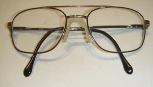 Sferoflex Italy Eyeglasses frames 54 0 17 Silver Black Frames - Picture 1 of 10
