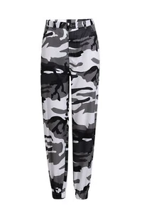 Army Camouflage Trousers Sport Hip Hop Camo Cargo Pants Women's Casual Military - Picture 1 of 11