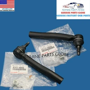 GENUINE OEM TOYOTA HIGHLANDER VENZA RX350 RIGHT & LEFT STEERING TIE ROD END SET - Picture 1 of 3