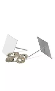 Self-Stick Insulation Pins 3-1/2 Inches (500pcs with 500 Self-Locking Washers) - Picture 1 of 4
