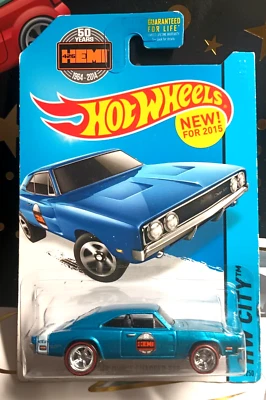 HOT WHEELS HW CITY 69 DODGE CHARGER 500 CUSTOM WHEELS - Image 1 of 4