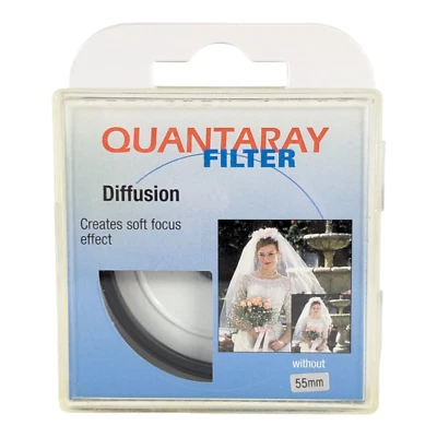 Quantaray Diffusion Filter - 55mm Soft Focus Video Photo Filter JAPAN #241661818 - Image 1 of 4