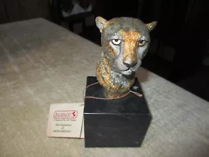 USA LEGENDS 1990 Marble Base Bronze Pewter Savannah Prince K Cantrell 442/950 - Picture 1 of 9