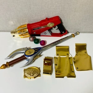 BANDAI DX Power Ranger Wild Force Sentai Gaoranger Gao Hustler Rod Silver Weapon - Picture 1 of 23