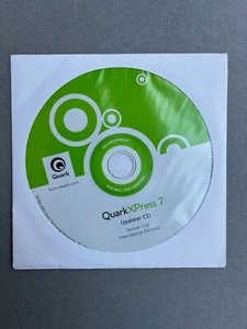 QuarkXPress 7 Updater CD Version 7.02 from 2006, original unopened, still sealed - Afbeelding 1 van 4