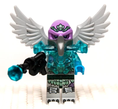 Minifigura LEGO® Chima - Vardy (loc080) Abutre Ice Chi - Imagem 1 de 4