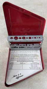 Snap-on Tools Empty 10 Piece extractor drill set left handed EXDL10 metal case - Picture 1 of 2