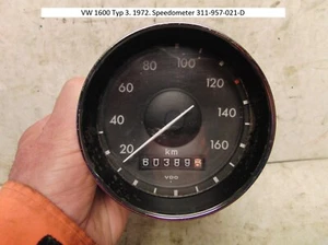 VW 1600 Typ 3. 1972. Speedometer 311-957-021-D - Picture 1 of 4