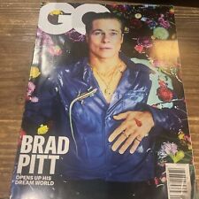 GQ Gentlemen's Quarterly Magazine Brad Pitt August 2022