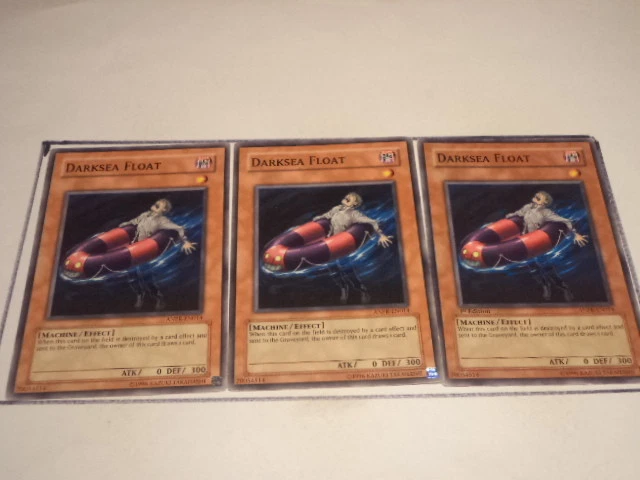 3X Darksea Float ANPR-EN014 - Yugioh  Yu Gi Oh! 3 Playset - Image 1 of 1