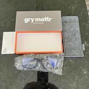 Gry Mattr by Joe Mimran +1.50 Diligent Blue Light Reading Glasses New Free Ship! - Picture 1 of 6