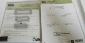 STAMPIN UP ITTY BITTY BANNER STEMPELSET PASSENDES FRAMELITE SCRAPBOOK KARTENHERSTELLUNG - Bild 1 von 4