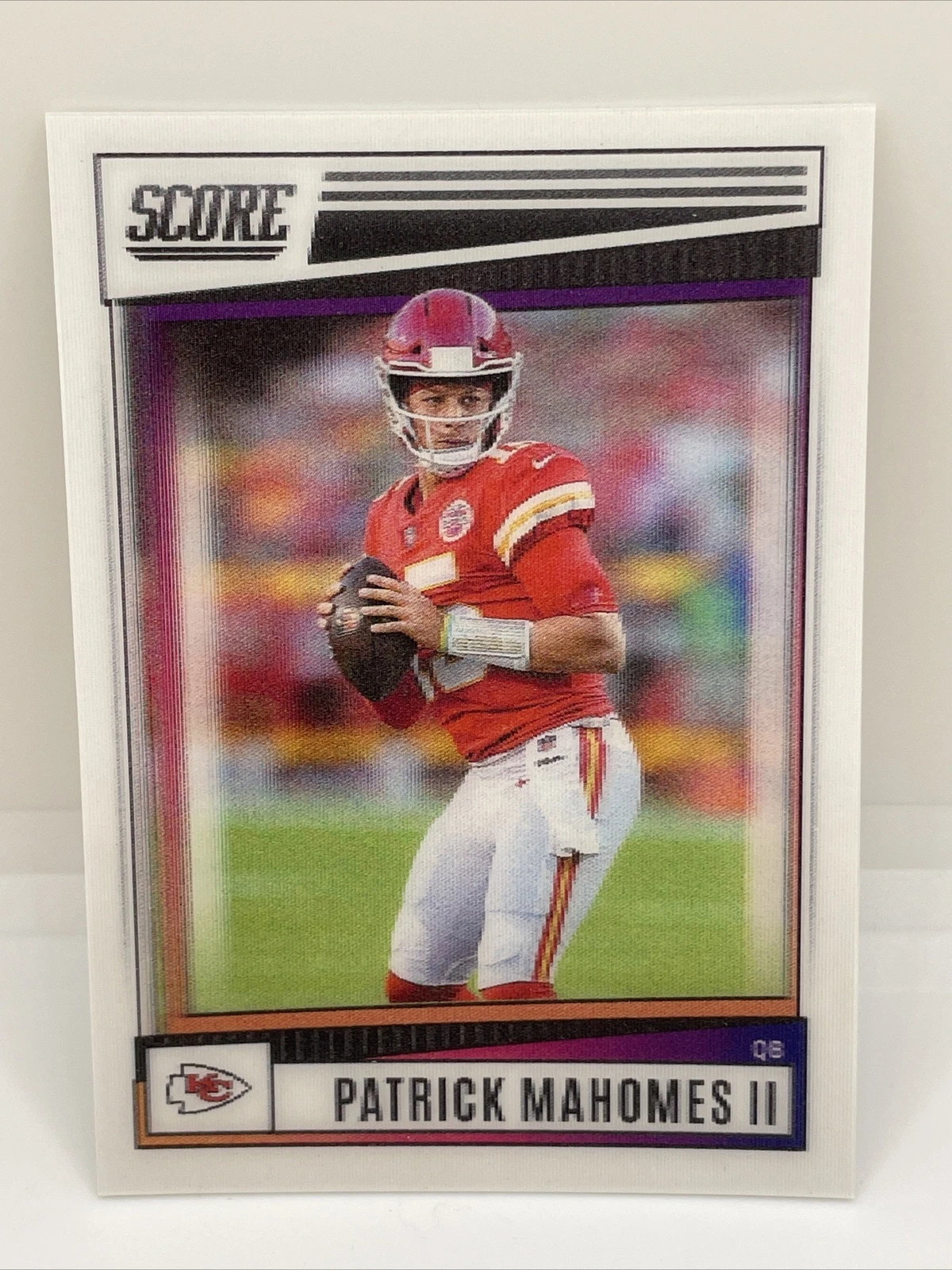 2022 Score Patrick Mahomes II - Case Hit 3D Lenticular  SSP #116 Chiefs