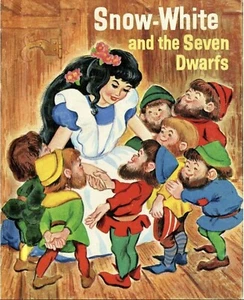 Snow White and The Seven Dwarfs Fabric Panel 35.5” x 44/45” Quilting - Bild 1 von 5