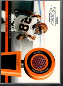 B4474- 2002 Playoff Piece of the Game Materialien #8F Corey Dillon Fb Ball - - Bild 1 von 2