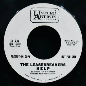 THE LEASEBREAKERS~Help ✦ Jazz Ragtime Soul Promo 45~UNITED ARTISTS #937~Beatles - Picture 1 of 2