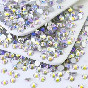 1440PCS Moonlight Purple Flatback Glass Rhinestones for Craft Clothes Decoration - Picture 1 of 11