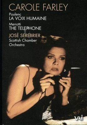 Carole Farley: La Voix Humaine/The Telephone (DVD) Carole Farley Russell Smythe - Image 1 of 2