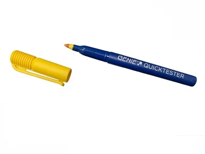 2x Geldscheinprüfstift von GENIE Quicktester Banknoten Geldschein Echtheit optis - Bild 1 von 2
