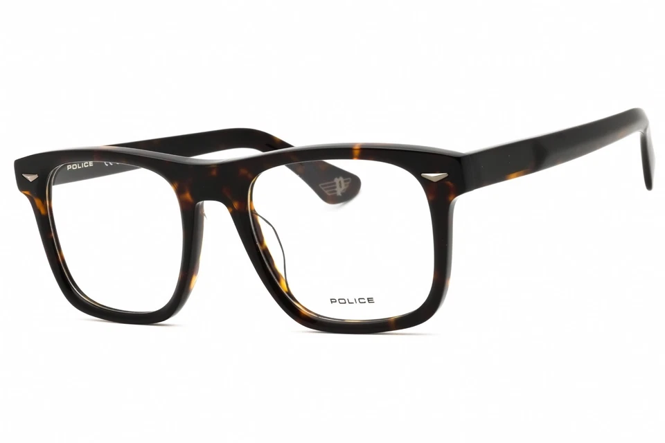 POLICE VPLL72E-722V-52 Eyeglasses Size 52mm 20mm 145mm havana Men