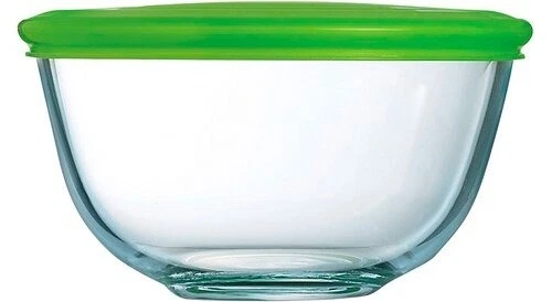 Pyrex Coppa con coperchio Litri 1 Verde Vetro Borosilicato 179P000/7043 - Immagine 1 di 1